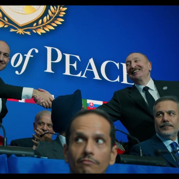 Inaugural Board of Peace Meeting at the Donald J. Trump Peace Institute