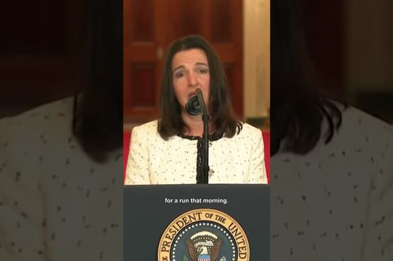 Laken Riley's mother delivers incredible remarks honoring her daughter & thanking President Trump ❤️