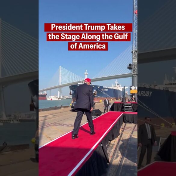 President Donald Trump arrives to Corpus Christi to deliver remarks on energy! 🇺🇸