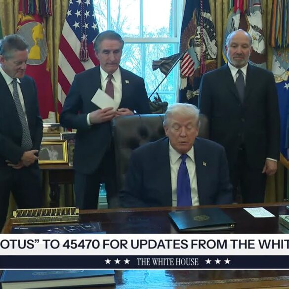 President Trump Participates in Signing Time, Feb. 2, 2026