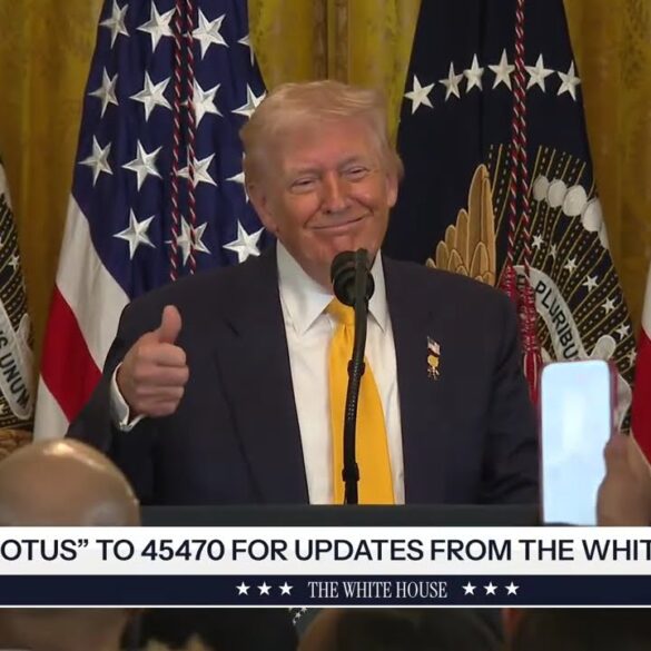 President Trump Participates in a Black History Month Reception