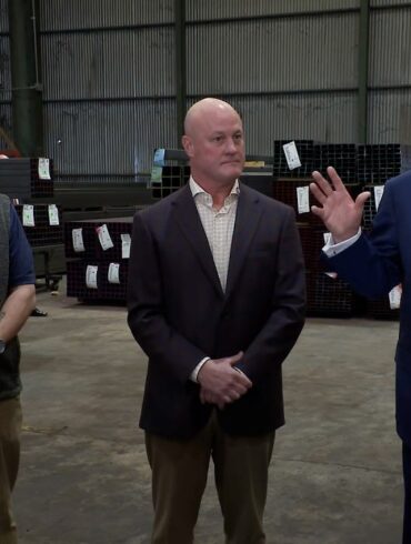 President Trump Participates in a Local Factory Tour