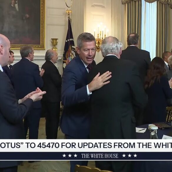 President Trump Participates in a Working Breakfast with Governors