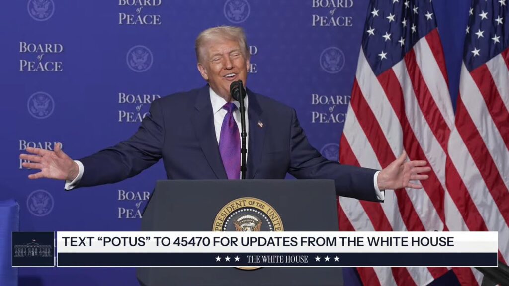 President Trump Participates in the Board of Peace Event
