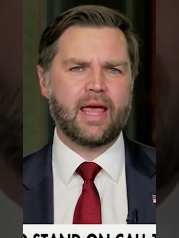 VP JD Vance: "They wouldn't stand for the idea that American citizens should come first"