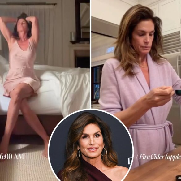 GOSSIP & RUMORS: Benefits of Cindy Crawford's morning wellness routine