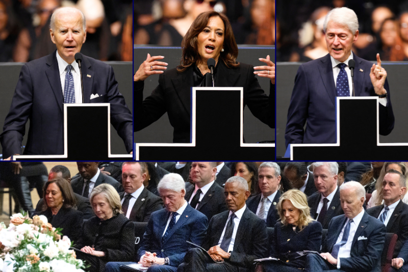 ‘Old Guard’ of Democrat Party gathers as civil rights leader Jesse Jackson laid to rest in Chicago – One America News Network