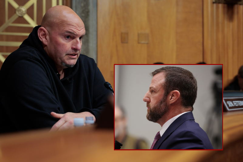 Fetterman’s cross-party vote pushes Mullin’s DHS nomination forward – One America News Network