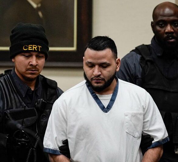 ATHENS, GA - JANUARY 30: Jose Ibarra enters court during a hearing on a motion for a new trial for Ibarra in an Athens-Clark County courtroom, on January 30, 2026, in Athens, Georgia. A judge found Ibarra guilty of murder and other crimes in Laken Riley's 2024 murder. (Photo by Mike Stewart-Pool/Getty Images)