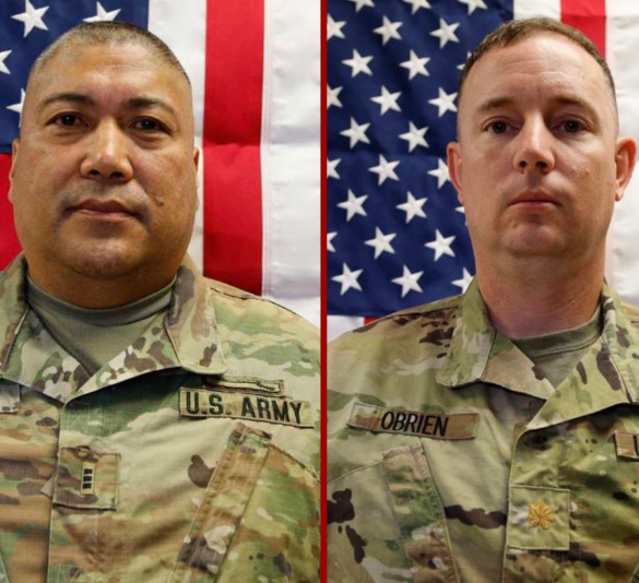 Photo of two deceased U.S. Service Members released by the Pentagon (U.S. Army)