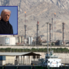 (Background) A picture shows a general view of the phase 17-18 of the South Pars gas field facilities in the southern Iranian port town of Assaluyeh on the shore of the Gulf on November 19, 2015. Several leaders from a dozen gas producing countries -- who together hold 67 percent of proven reserves -- will take part in the Gas Exporting Countries Forum (GECF) summit in Tehran on November 23. AFP PHOTO / ATTA KENARE (Photo by Atta KENARE / AFP) (Photo by ATTA KENARE/AFP via Getty Images) / (L) U.S. President Donald Trump raises his fist as he boards Air Force One on March 18, 2026 at Joint Base Andrews, Maryland. President Trump is traveling to Dover, Delaware to attend a dignified transfer ceremony honoring six U.S. service members killed in a KC-135 refueling aircraft crash in Iraq. (Photo by Alex Wong/Getty Images)