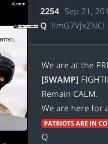 White House AGAIN Posts “Q-Anon” Comms Post * 100PercentFedUp.com * by Noah