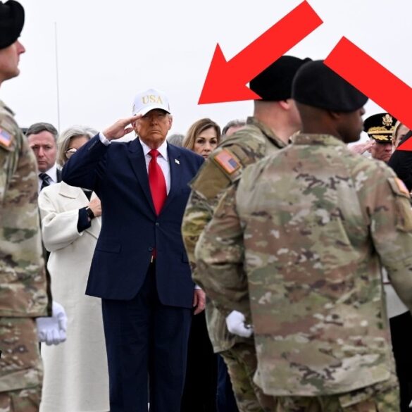 BREAKING: Trump’s Powerful Gesture at Fallen Troops Ceremony Leaves Everyone Stunned!