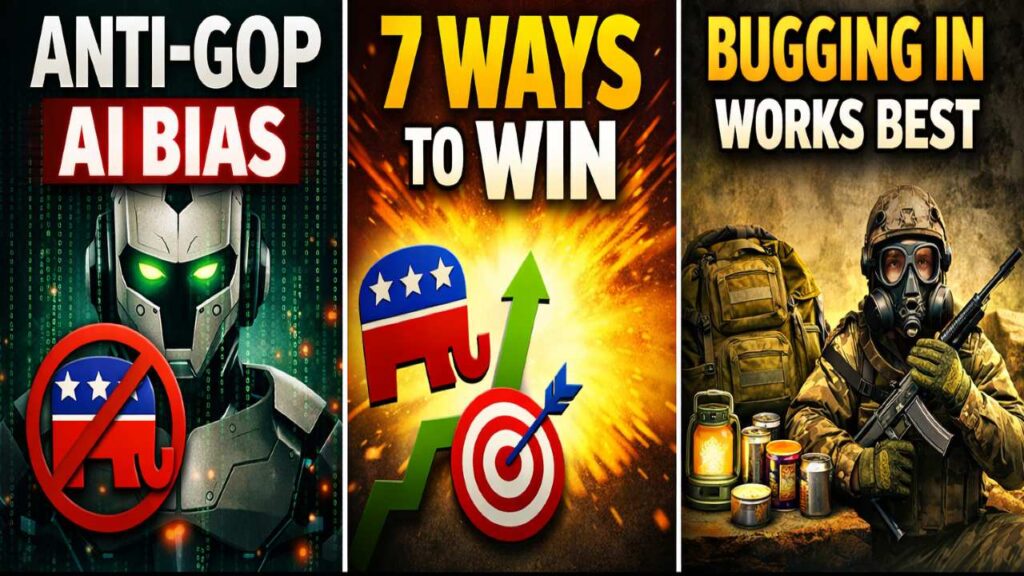 POLITICS: Conservatives Warn ChatGPT Increasingly Biased Against Republicans – The