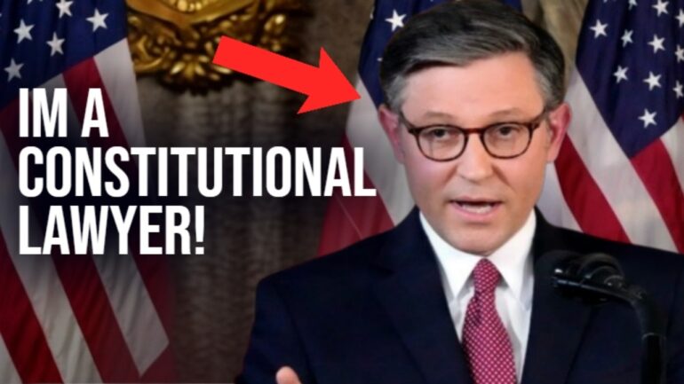 DC IN PANIC After Speaker Johnson's Iran Announcement!