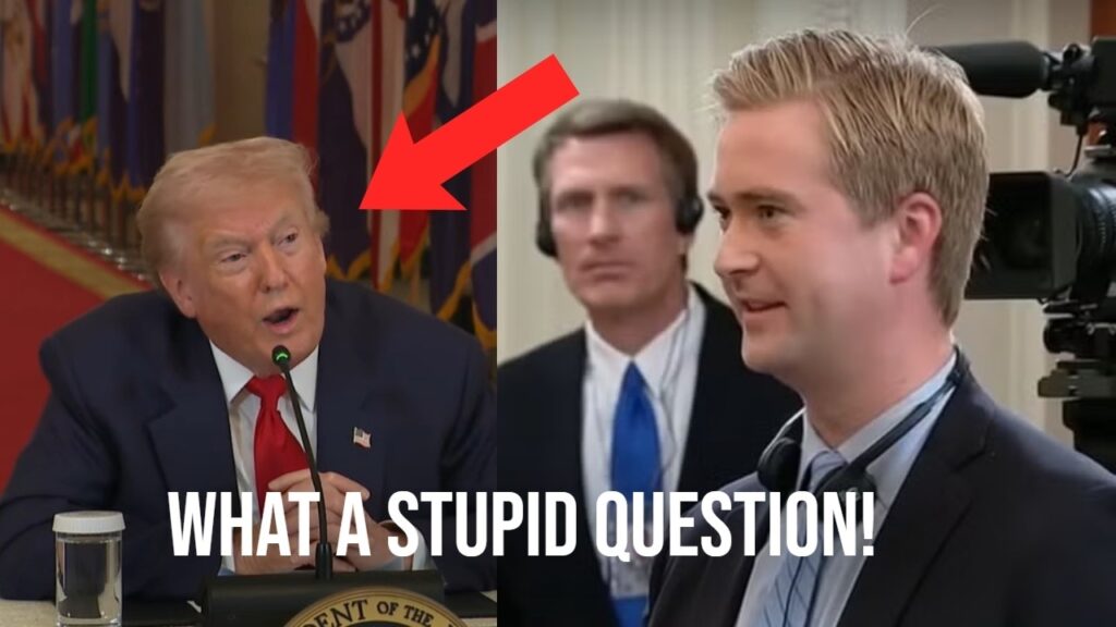 EXPLOSIVE: President Trump SLAMS Fox News' Peter Doocy for Asking Russia Question!