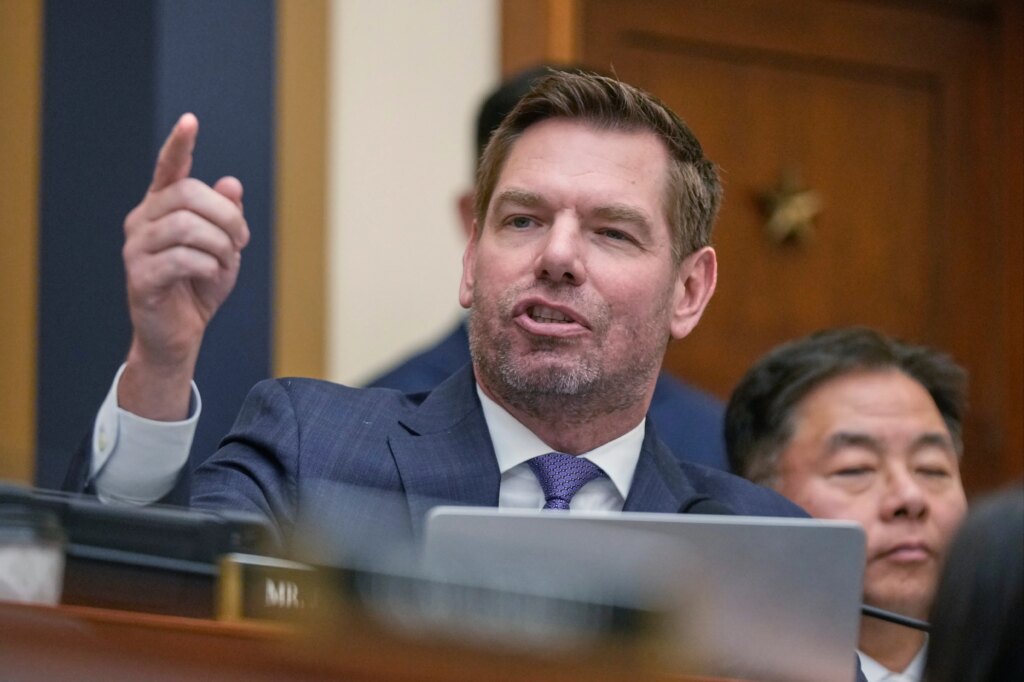 POLITICS: Eric Swalwell is not where he’s supposed to be