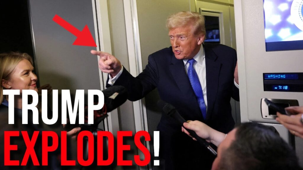 HEATED CLASH: Trump SLAMS Reporters for Passing Iranian AI-Generated Propaganda Off as Real News!