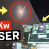 Israel Debuts "Iron Beam" 100kW Laser Weapon During Iran War