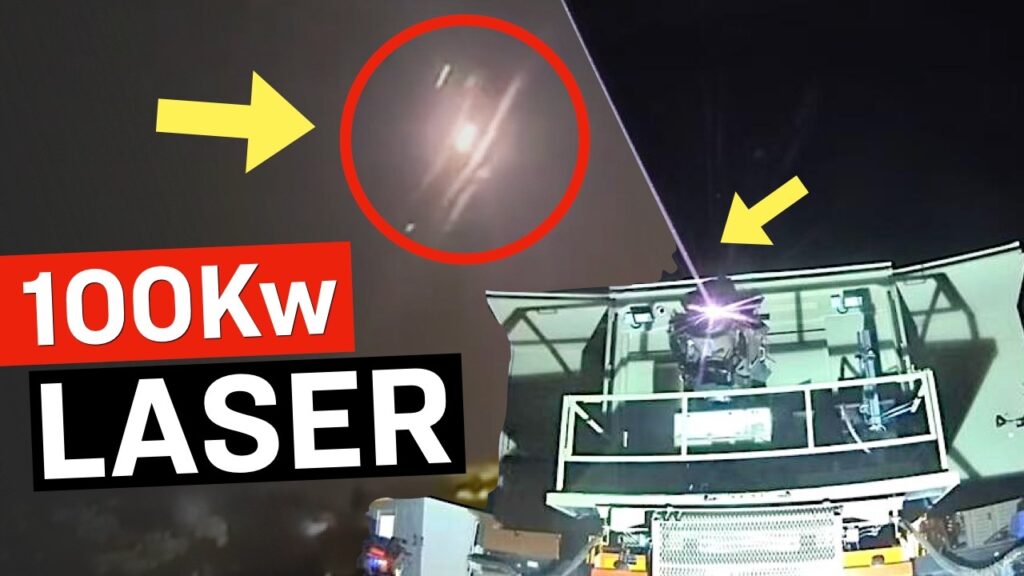 Israel Debuts "Iron Beam" 100kW Laser Weapon During Iran War