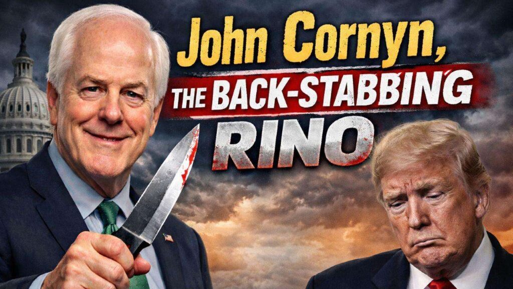 POLITICS: John Cornyn Forsakes Trump, Undermines MAGA, Embraces Establishment –