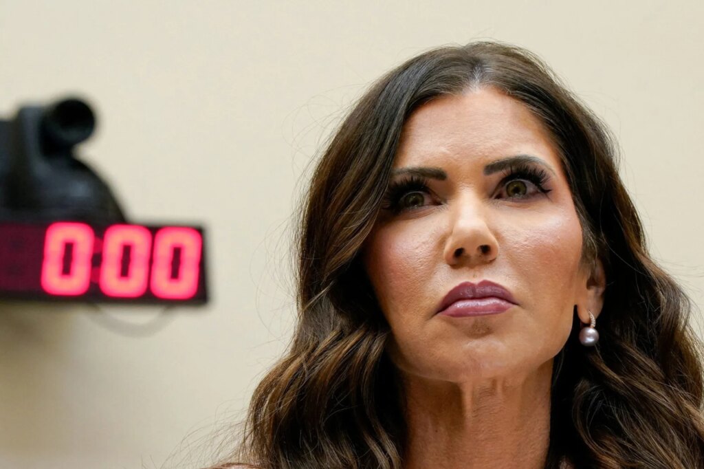 POLITICS: Noem's exit from the DHS: Letters