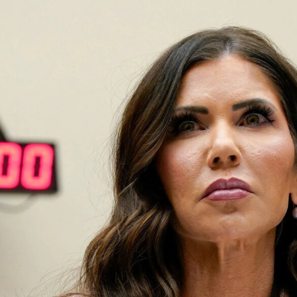 POLITICS: Noem's exit from the DHS: Letters