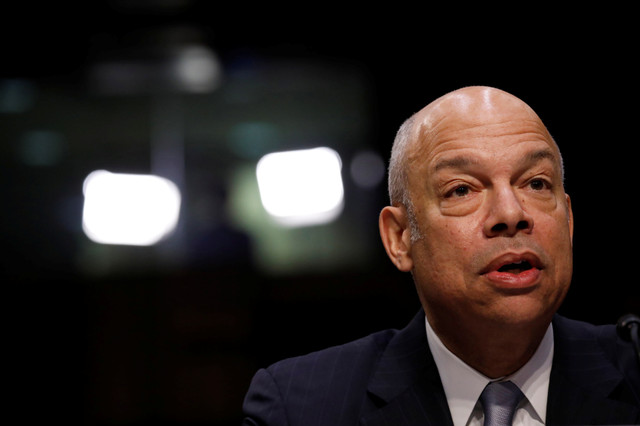 POLITICS: Obama era DHS chief says ‘we’ve got to stop with
