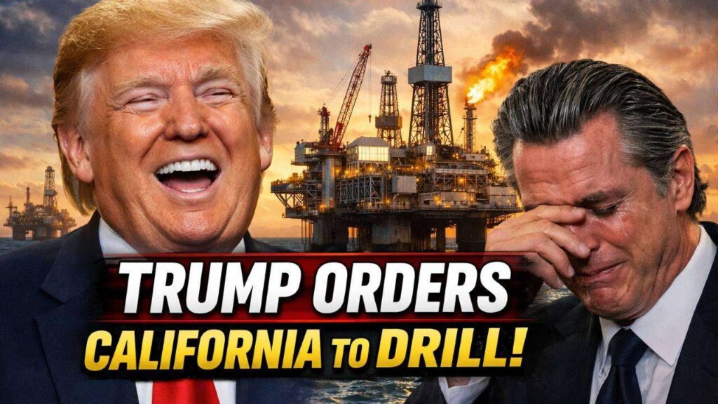 POLITICS: Trump Orders Resumption Of California Offshore Drilling, Secures Energy