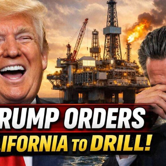POLITICS: Trump Orders Resumption Of California Offshore Drilling, Secures Energy