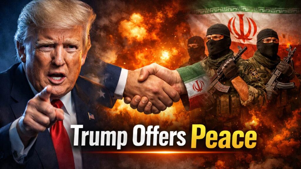 POLITICS: Trump Pushes 15 Point Peace Plan To Iran, Demands