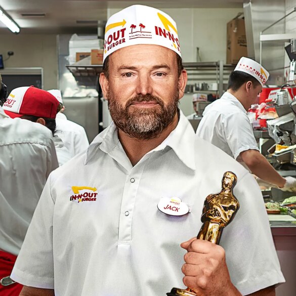 SATIRE NEWS: Live Action Short Film Winner Celebrates By Taking