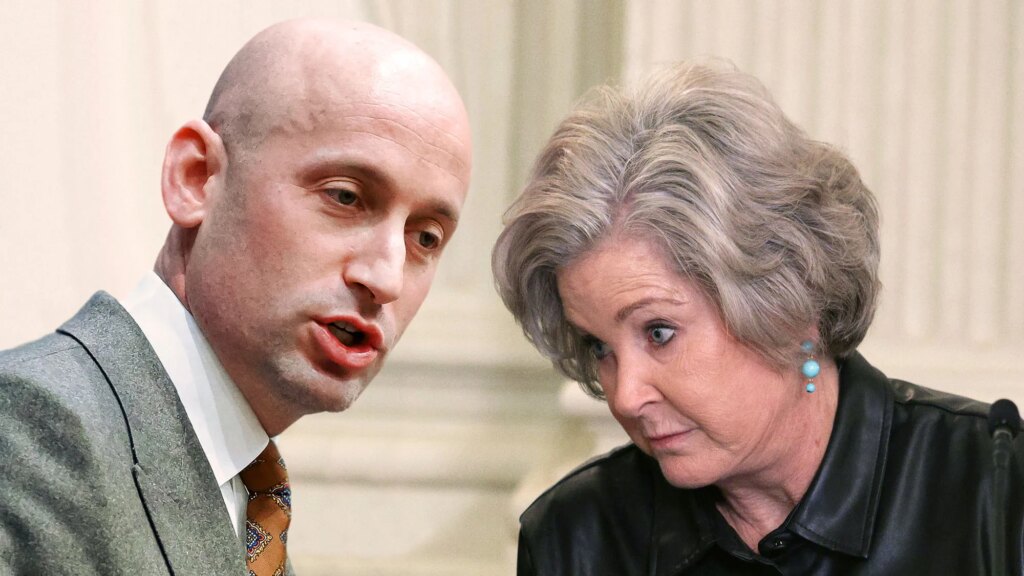 SATIRE NEWS: Stephen Miller Assures Susie Wiles He Has Fridge