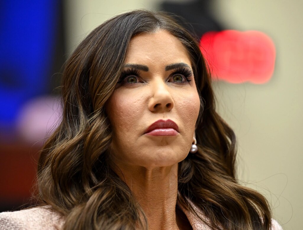 SATIRE NEWS: Stoic Kristi Noem Bears Firing With Stiff Upper