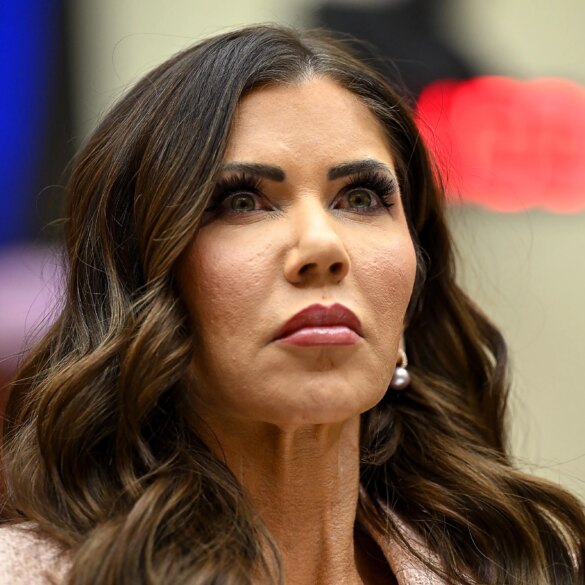 SATIRE NEWS: Stoic Kristi Noem Bears Firing With Stiff Upper