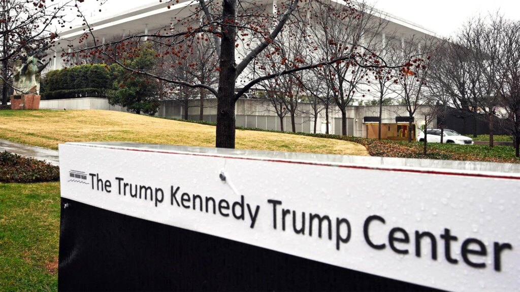 SATIRE NEWS: Trump Adds Name To Kennedy Center Again