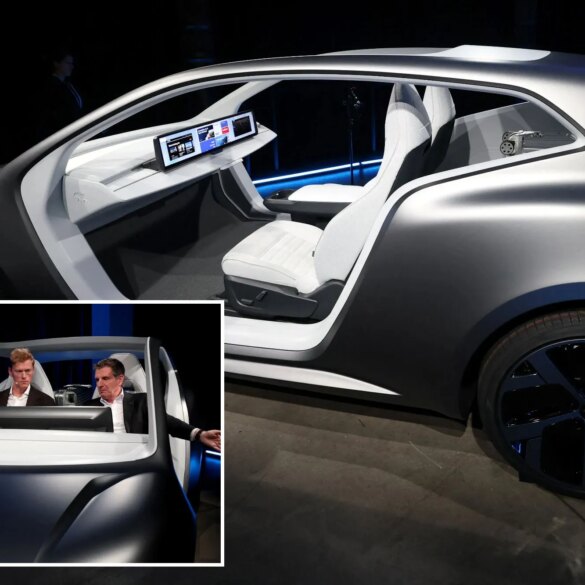 SCIENCE & TECH: Tesla rival Lucid unveils two seat robotaxi without