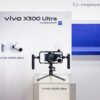 The Vivo X300 Ultra phone with its Telephoto Extender Gen2 Ultra and Camera Cage accessories.