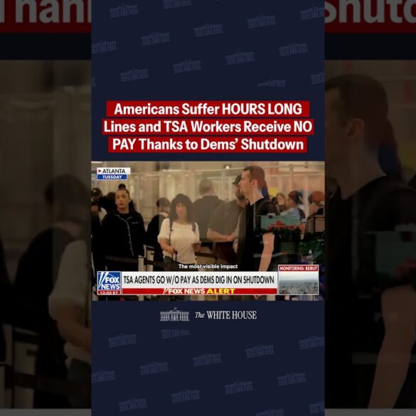 Democrats are once again putting politics over the safety of Americans. END THE DEMOCRAT SHUTDOWN.