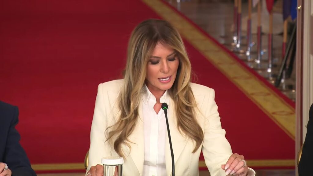 First Lady Melania Trump Participates in the Fostering the Future Together Global Coalition Summit