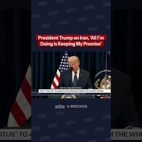 “I will stop Iran from getting nuclear weapons.”