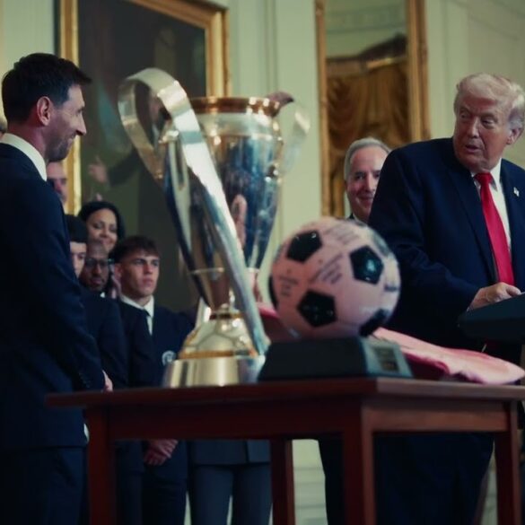 Inter Miami at the White House: Postcard Edition