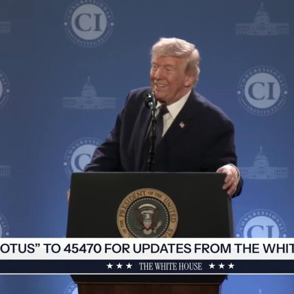 President Trump Delivers Remarks to the Republican Members Issues Conference