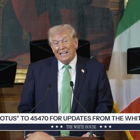 President Trump Participates in the Friends of Ireland Luncheon