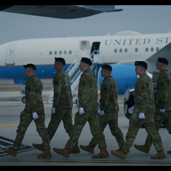President Trump & The First Lady Attend the Dignified Transfer of U.S. Service Members at Dover
