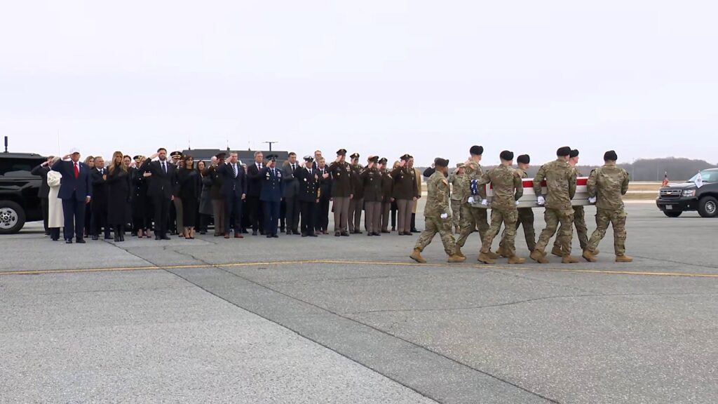 President Trump and The First Lady Participate in a Dignified Transfer Ceremony, Mar. 7, 2026