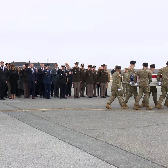President Trump and The First Lady Participate in a Dignified Transfer Ceremony, Mar. 7, 2026