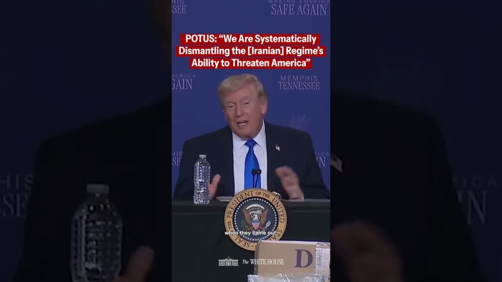 President Trump on Iran from Memphis 🇺🇸