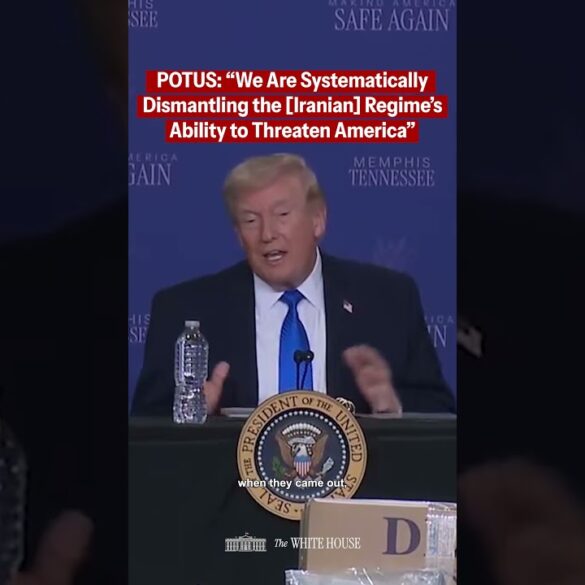 President Trump on Iran from Memphis 🇺🇸