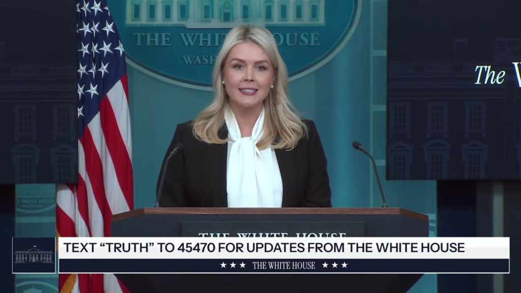 Press Secretary Karoline Leavitt Briefs Members of the Media, Mar. 4, 2026
